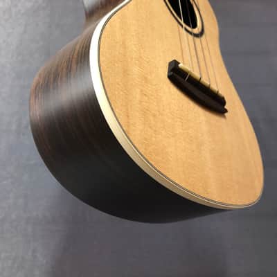 Kala Prototype Rosewood Spruce Top Tenor Ukulele w/ Olive Tweed Hard Case and D'addario Humidifier image 6
