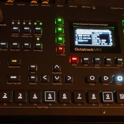 Elektron Octatrack MkII Dynamic 8-Track Performance Sampler 2020 Black image 2