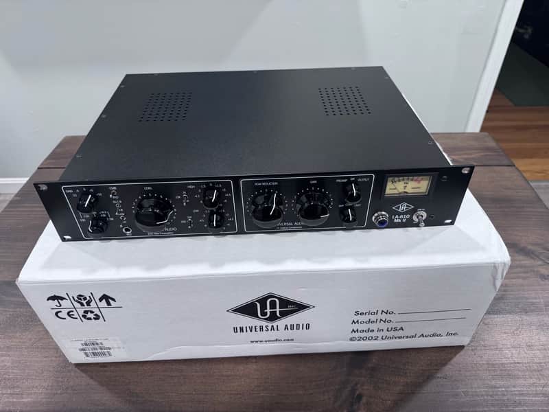 Universal Audio LA-610 MkII Tube Channel Strip 2008 - Present - Black image 1