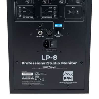 Kali Audio LP-8 V2 Active Studio Monitor 2021 - Present - Black image 2