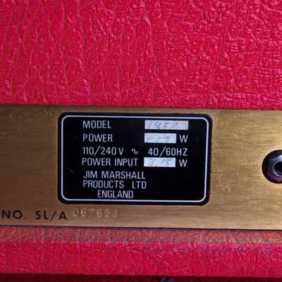 Marshall JMP Model 1959 Super Lead 100 Watt Mk II Tube Half Stack Amplifier (1977), ser. #SL-A 06765J. image 15