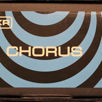MXR WA38 Wylde Audio Chorus Blue Guitar Effects Pedal image 4