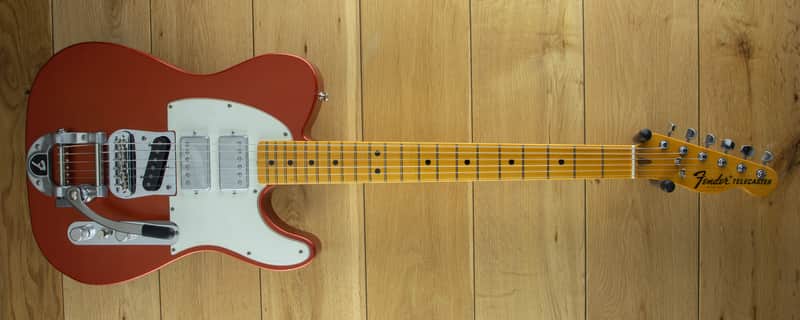 Fender CAMPBELL RED DOG TELE MN RDR Red Dog Red