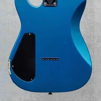 Used Charvel Model 7 (1988-89) (MIJ) - Electric Blue image 2