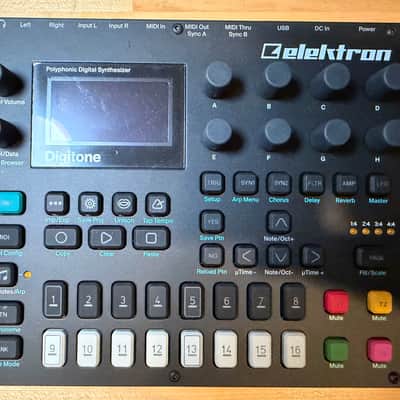 Elektron Digitone 8-Voice Digital Synthesizer 2017 - Present Black