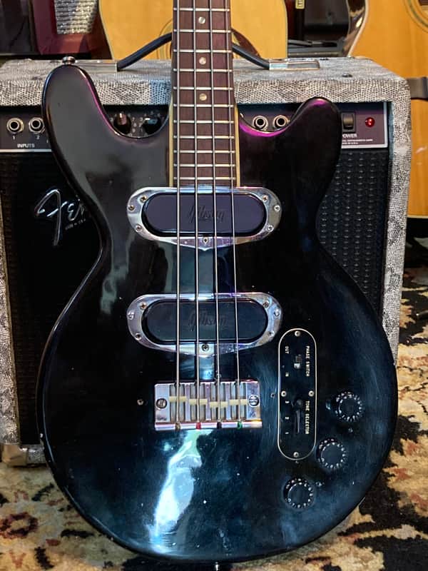 Gibson Les Paul Recording Bass Heavily Modified c. 1970 Black image 1