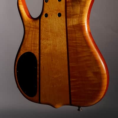 Ken Smith CR6G Fretless 1996 Figured Maple image 9