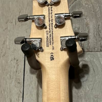 New Limited Edition PRS SE Custom 24 Exotic - Natural, Swamp Ash Veneer, Gorgeous One of A Kind Guitar! Ships Fast! image 11