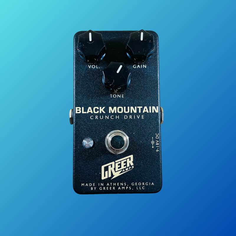 Greer Amps Black Mountain Crunch Drive Pedal image 1
