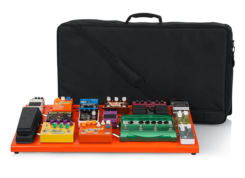 Gator GPB-XBAK-OR Extra Large Aluminum Pedal Board w/ Carry Case image 1