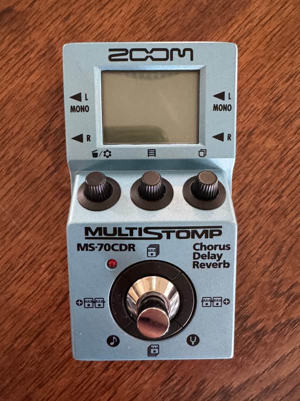 Zoom MS-70CDR MultiStomp 2013 - 2024 - Blue image 1