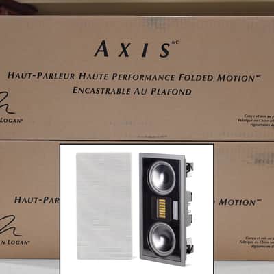 MartinLogan Axis In-Wall Speakers (Qty 2) - In Box - High-End Stealth Audio! image 1