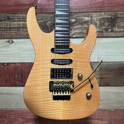 Jackson SL-3 Soloist Thru Neck HSS MIJ Natural Flame image 7