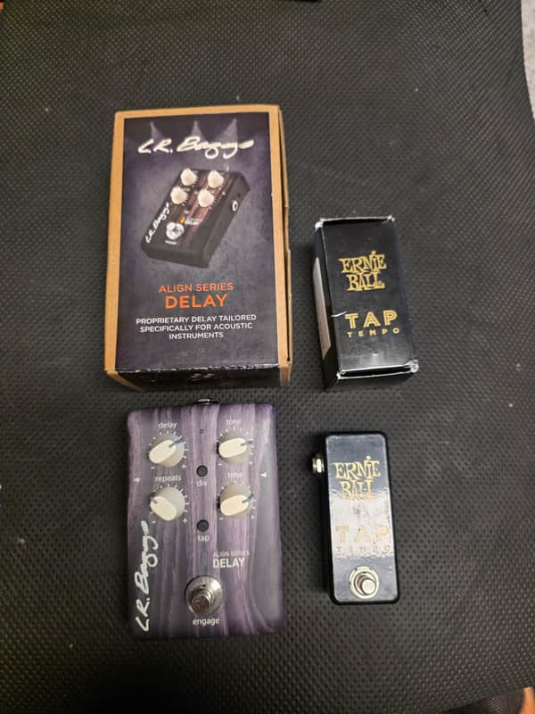 LR Baggs Align Series Delay Pedal with Tap Tempo Pedal image 1