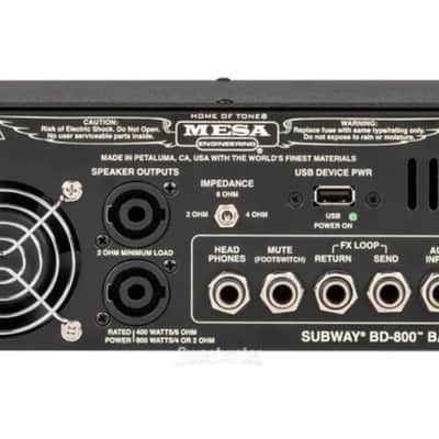 Mesa Boogie Bass 800 D *On Order, ETA May 2026 image 2