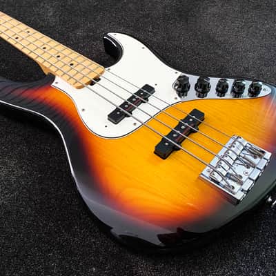 ESP Amaze-ALR 3-Tone Sunburst Jazz Bass - Sado Custom Shop - EXCELLENT condition + ESP gig bag image 2