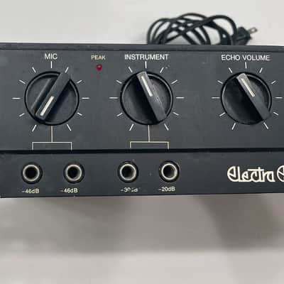 ELECTRA EP-100 Analog Delay, Mic & Instrument Inputs, Tone, Repeat, Vintage Unit - Early 80’s - Black image 11