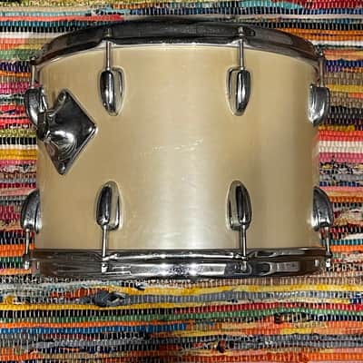 Slingerland 1970’s 14” Rack Tom in Silver Silk image 2