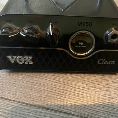 Vox MV50 Clean 50-Watt Guitar Amp Head 2017 - Present - Black / SIlver image 1