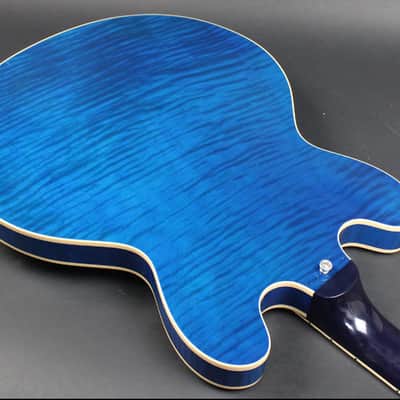 Gibson ES335 2001 Beale Street Blue image 13