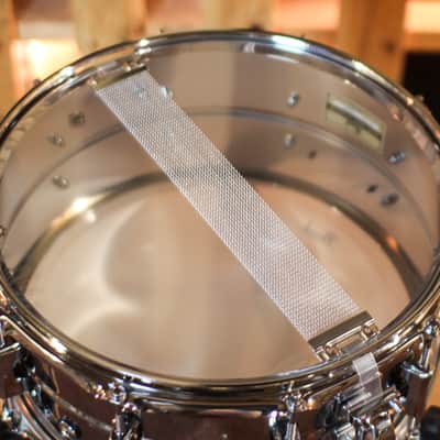 Pearl 14x6.5 Primal Steel Snare Drum - PSC1465S image 5
