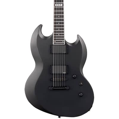 ESP E-II Viper Baritone Charcoal Metallic Satin image 4
