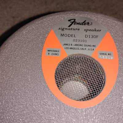 Vintage JBL Fender D130F 15", 8ohm, Speaker, Orange Label image 5