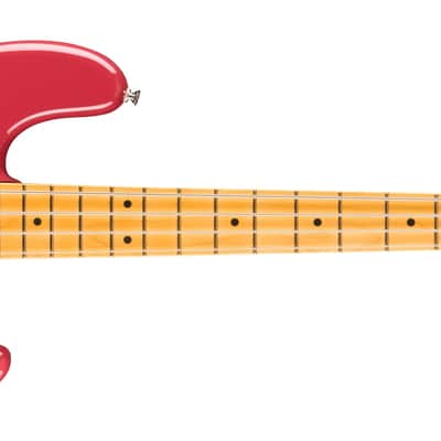 FENDER - American Professional Classic Jazz Bass  Maple Fingerboard  Faded Dakota Red - 0198642375 image 1