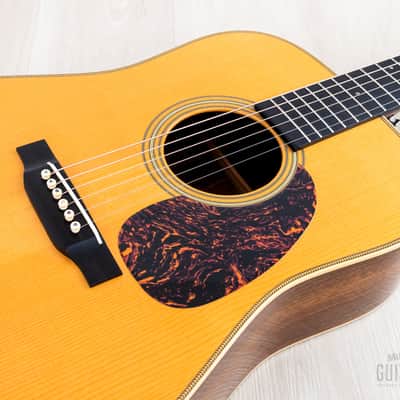 2010 Martin D-28 Marquis Herringbone Dreadnought Pre-War-Spec Adirondack Top, Near-Mint w/ Case & Tags image 8