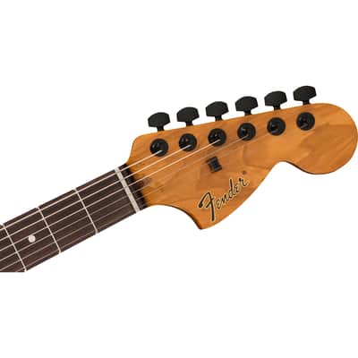 Fender Tom DeLonge Starcaster - Rosewood Fingerboard, Satin Olympic White image 6