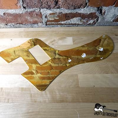 Guyatone / Kent MIJ Bass Pickguard (1960s Gold - Anodized Aluminum) image 9