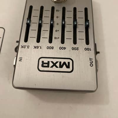 MXR M109S Six Band EQ 2016 - Present - Silver image 2