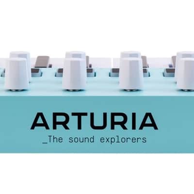 Arturia Minilab 3 Aquamarine MIDI Keyboard Controller+Hydraulic Air Lift Bench image 11