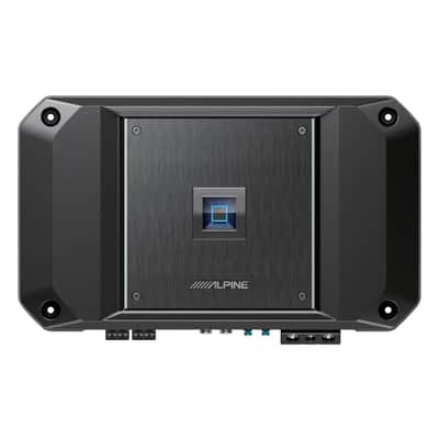 Alpine R2-A60F 4 Channel 600W Class D Amplifier RUX-H01 Bass Knob & KIT4 AMP Kit image 3