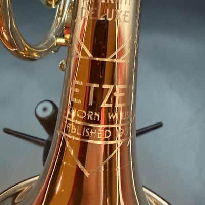 Getzen 800DLX Eterna Deluxe Bb Cornet | Rose Brass Bell | Sterling Silver Leadpipe | Mint image 4