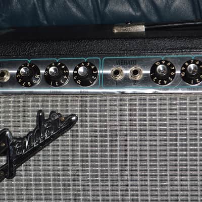 Fender Deluxe Reverb 1971 - Black Tolex image 5