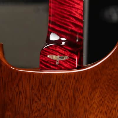 PRS Private Stock Custom 24-08 Semi-Hollow Electric Guitar Dragon's Breath Glow with Hardshell Case - Used image 10
