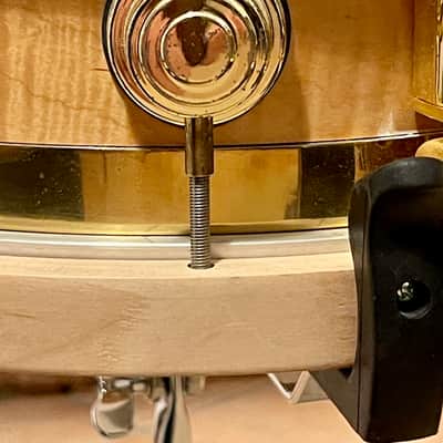 DW Snare drum Edge 13"x5,5" 1998 - Gold image 7