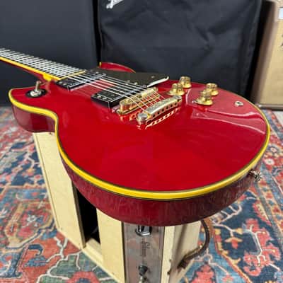 Yamaha SG2000 Neck Through Solid Body Persimmon Red - 1976 image 12