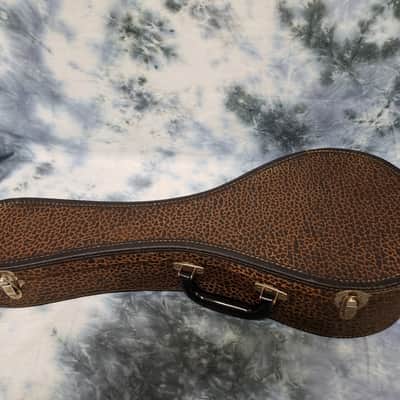 1950's Geib Martin A Style Mandolin Case Soft Shell Needs hinges image 2