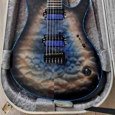 Mayones Regius 6 Galaxy Eye Blue BKP Warpig + Case image 9