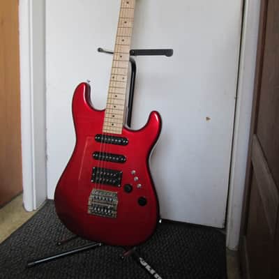 No Name Stratocaster 1990's ? - Candy Apple Red image 1