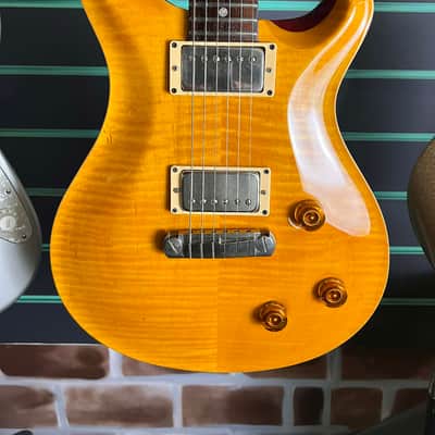 PRS Custom 22 Stoptail Vintage Yellow 1998 Electric Guitar image 4