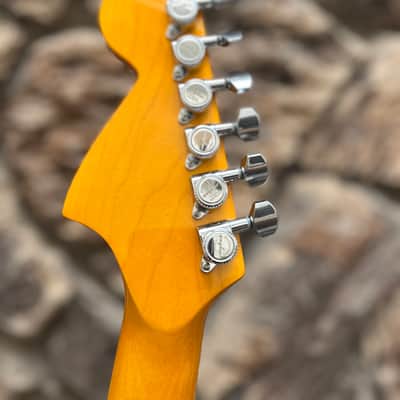 Custom Partscaster - Natural Leather Pickguard image 6