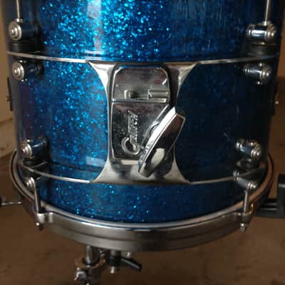 Last Price Drop - Gretsch New Classic Maple Drum Set Ocean Blue Sparkle 10, 12, 16, 22 image 9