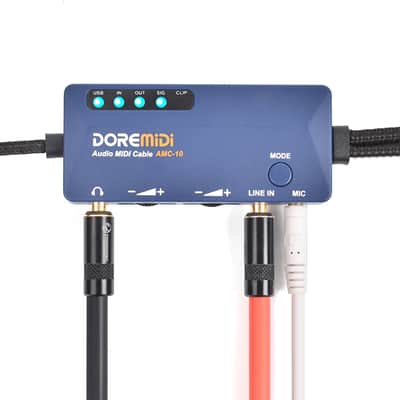 DOREMiDi Audio MIDI Cable USB AMC-10 Converter That Has Both Sound Card and MIDI Functions image 2