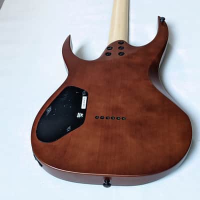 Solar Guitars SB1.6HFG - Flame Green matte image 24
