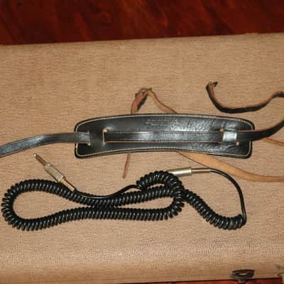 Bobby Lee Leather Guitar Strap 1960's image 1