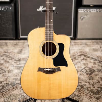 Taylor 110ce Dreadnought Acoustic/Electric Guitar - Solid Torrefield Spruce with Gig Bag - Factory Demo image 3
