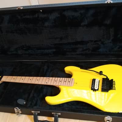 Kramer  1984 baretta reissue  2010 Banana Yellow with case image 9